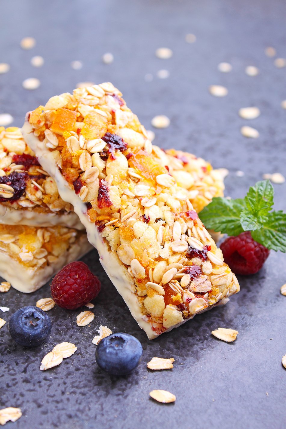 healthy snack, muesli bars